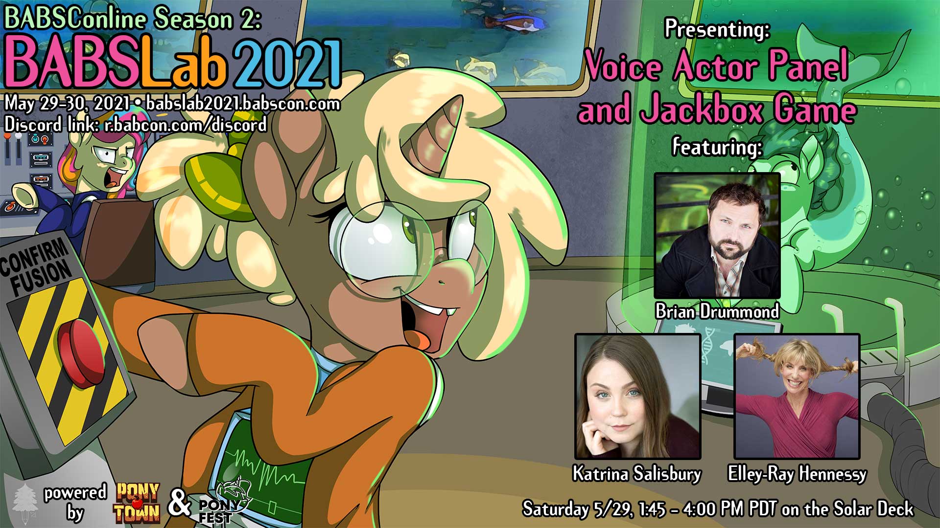 BABSLab 2021 Gets Chatty &amp; Plays Jackbox with MLP VAs